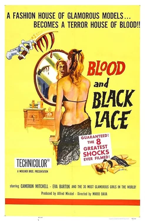 Blood and Black Lace film posteri