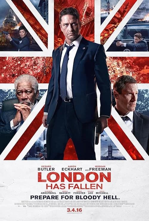 London Has Fallen film posteri