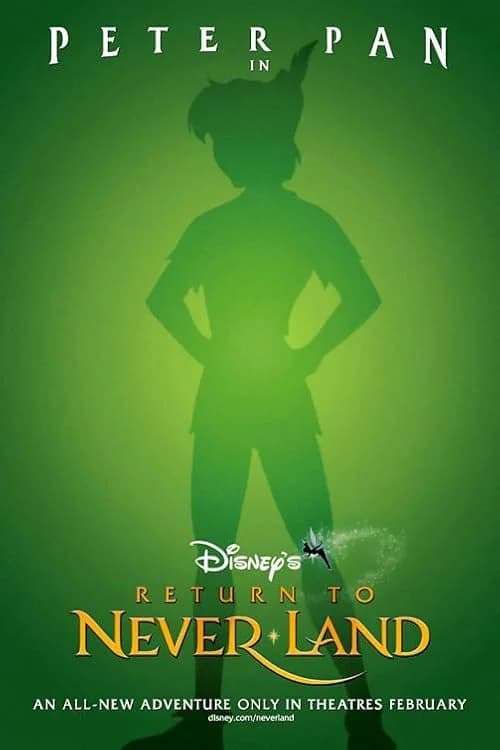 Return to Never Land film posteri