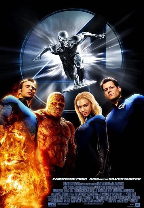 Fantastic Four: Rise of the Silver Surfer film posteri